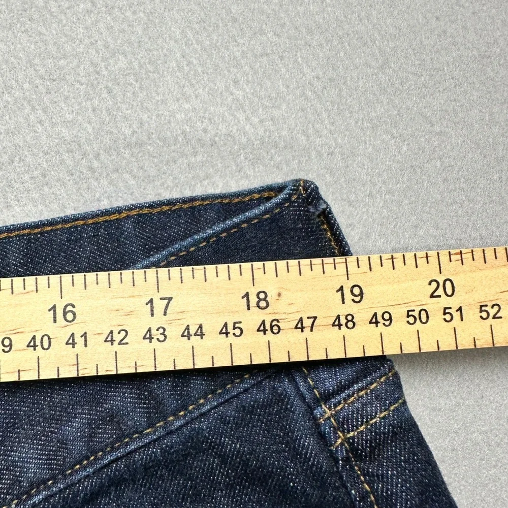 Banana Republic Jeans Mens 38x34 Dark Wash Blue Bootcut Stretch Denim Pants
